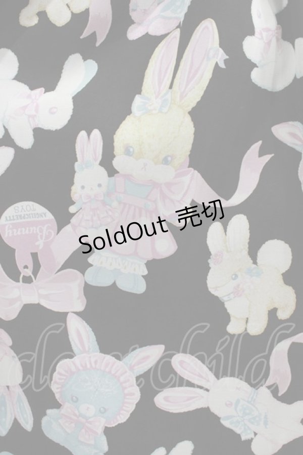 画像4: Angelic Pretty / Moco moco Bunnysワンピース Free ブラック H-25-02-11-005-AP-OP-NS-ZH (4)