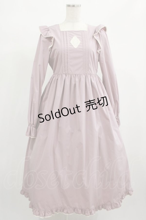 画像1: Maison de FLEUR Petite Robe / クラシカルフラワーワンピース Free ピンク H-25-02-11-012-EL-OP-NS-ZH (1)