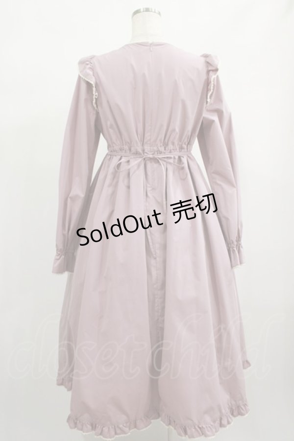 画像3: Maison de FLEUR Petite Robe / クラシカルフラワーワンピース Free ピンク H-25-02-11-012-EL-OP-NS-ZH (3)