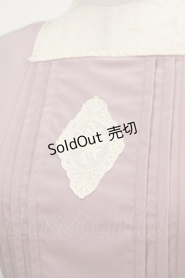 画像4: Maison de FLEUR Petite Robe / クラシカルフラワーワンピース Free ピンク H-25-02-11-012-EL-OP-NS-ZH (4)