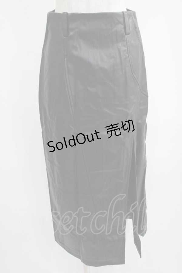 画像1: PUNK RAVE / SECOND SKIN SKIRT S ブラック H-25-02-12-034-PU-SK-KB-OS (1)