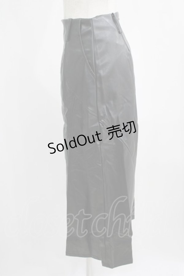 画像2: PUNK RAVE / SECOND SKIN SKIRT S ブラック H-25-02-12-034-PU-SK-KB-OS (2)
