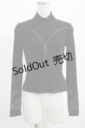 画像: PUNK RAVE / Nikita top XS-S ブラック H-25-02-12-052-PU-TO-KB-OS