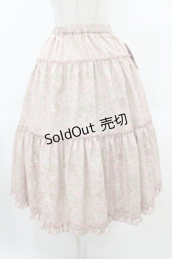 画像1: m petit by misako / NINA'Sコラボ パニエスカート M ピンク H-25-02-12-1040-LO-SK-NS-ZH (1)
