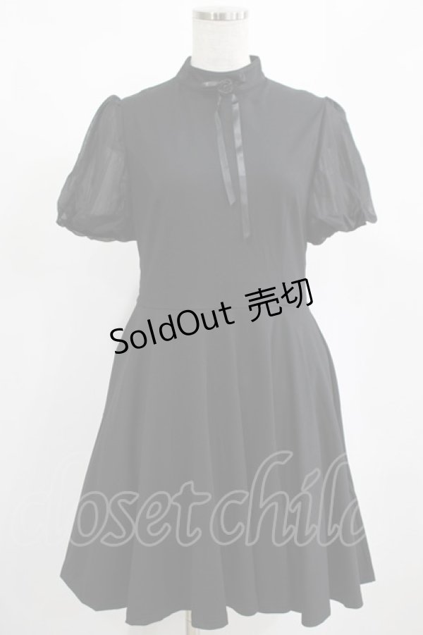 画像1: PUNK RAVE / Adora dress L ブラック H-25-02-12-010-PU-OP-KB-ZS (1)