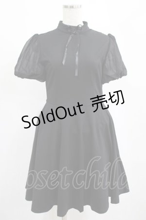 画像: PUNK RAVE / Adora dress M ブラック H-25-02-12-002-PU-OP-KB-ZI