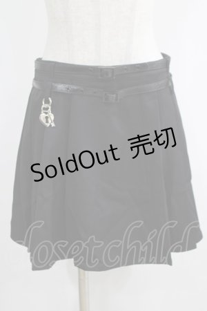 画像: PUNK RAVE / LOCKHEART SKIRT M ブラック H-25-02-12-031-PU-SK-KB-ZI