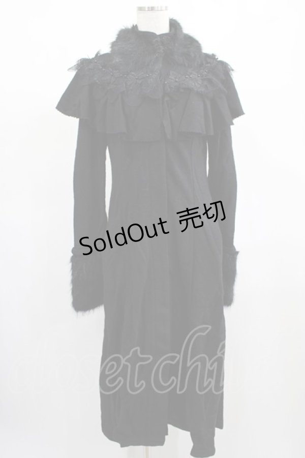 画像1: PUNK RAVE / Le Fleur Noire coat M ブラック H-25-02-13-004-PU-CO-KB-ZT-C006 (1)