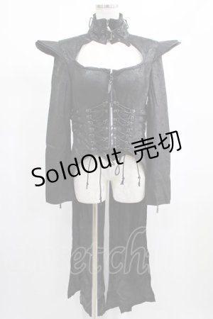 画像: 【SALE】PUNK RAVE / Blitzkrieg coat M ブラック H-25-02-13-037-PU-CO-KB-ZT-C006