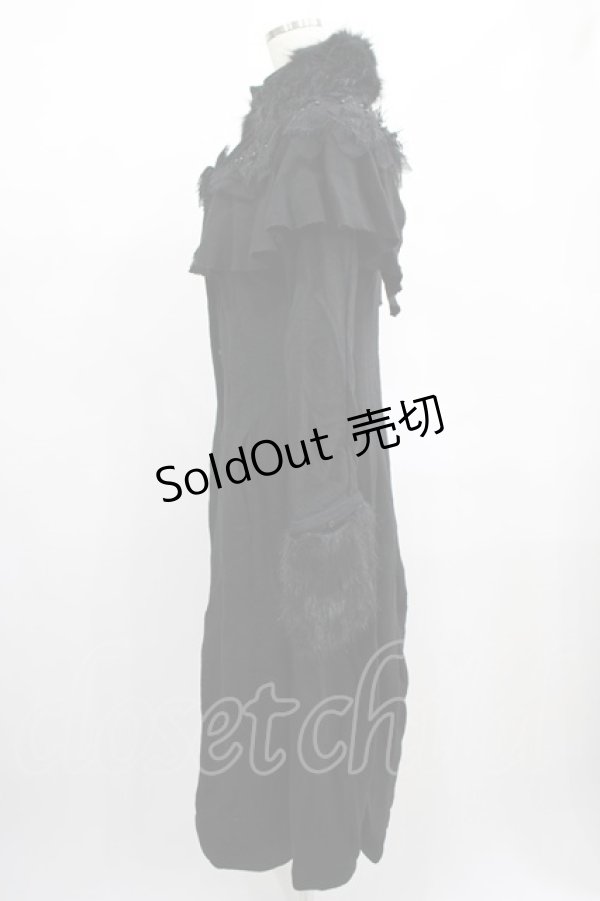 画像2: PUNK RAVE / Le Fleur Noire coat M ブラック H-25-02-13-004-PU-CO-KB-ZT-C006 (2)