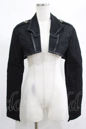 画像: PUNK RAVE / Gothic Division bolero 2XL ブラック H-25-02-13-039-PU-TO-KB-ZY