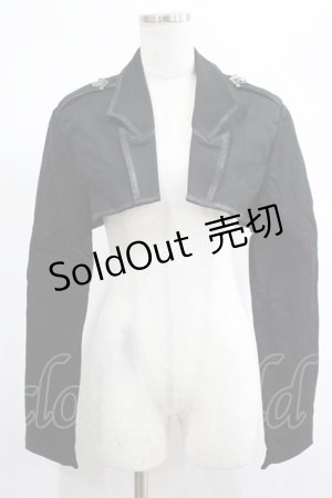 画像: PUNK RAVE / Gothic Division bolero 2XL ブラック H-25-02-13-039-PU-TO-KB-ZY