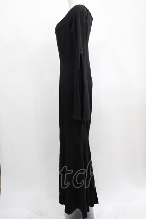 画像2: PUNK RAVE / Gothic Bat Code Dress M-L ブラック H-25-02-13-044-PU-OP-KB-ZI (2)