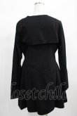 画像2: PUNK RAVE / LOCKED CLUB DRESS & BOLERO SET XL-2XL ブラック H-25-02-13-048-PU-OP-KB-ZY (2)