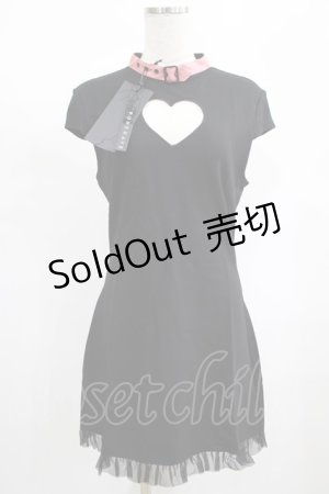 画像: PUNK RAVE / POSTER GIRL DRESS L ブラック H-25-02-13-049-PU-OP-KB-ZS