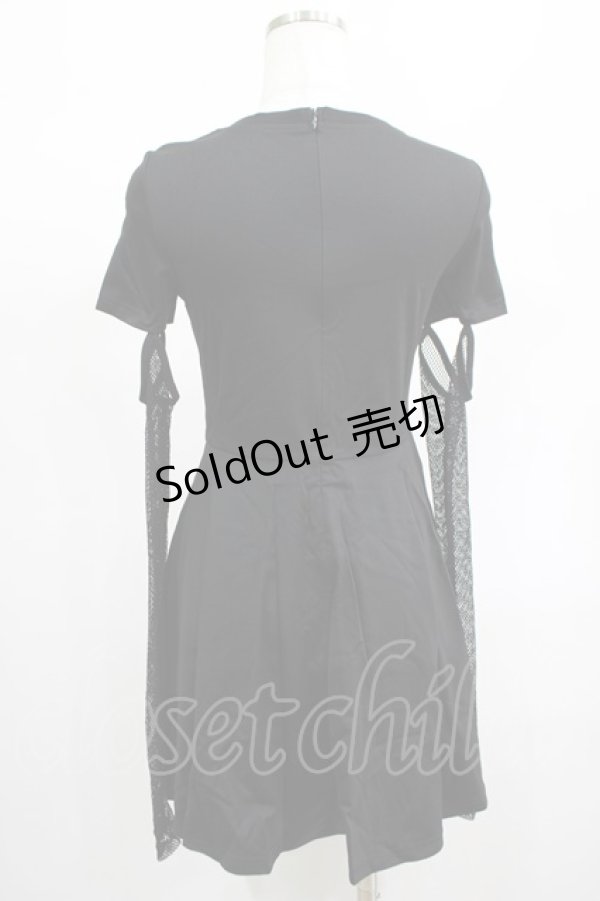 画像3: PUNK RAVE / HYPNOS DRESS XS-S ブラック H-25-02-13-053-PU-OP-KB-ZY (3)