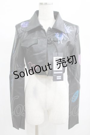 画像: PUNK RAVE / SHE-DRAGON CROP JACKET XS ブラック H-25-02-13-055-PU-JA-KB-OS