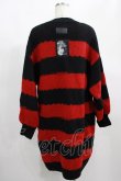 画像3: PUNK RAVE / NIGHTMARE ACADEMY RED CARDIGAN Free レッド H-25-02-13-066-PU-TO-KB-ZT353 (3)