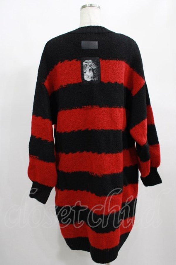 画像3: PUNK RAVE / NIGHTMARE ACADEMY RED CARDIGAN Free レッド H-25-02-13-066-PU-TO-KB-ZT353 (3)