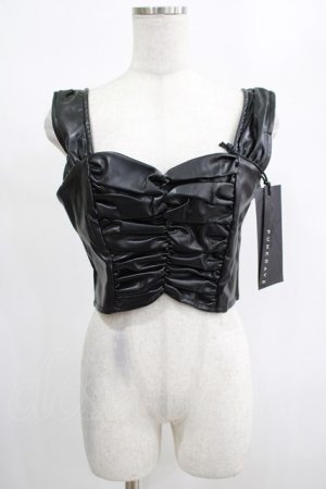 画像: PUNK RAVE / SECOND SKIN TOP M ブラック H-25-02-13-069-PU-TO-KB-ZI