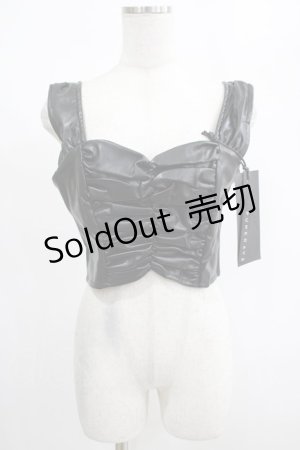 画像: PUNK RAVE / SECOND SKIN TOP M ブラック H-25-02-13-069-PU-TO-KB-ZI