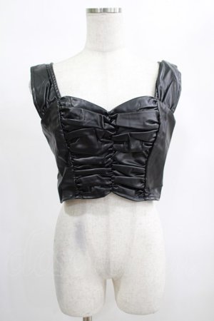 画像: PUNK RAVE / SECOND SKIN TOP M ブラック H-25-02-13-070-PU-TO-KB-OS