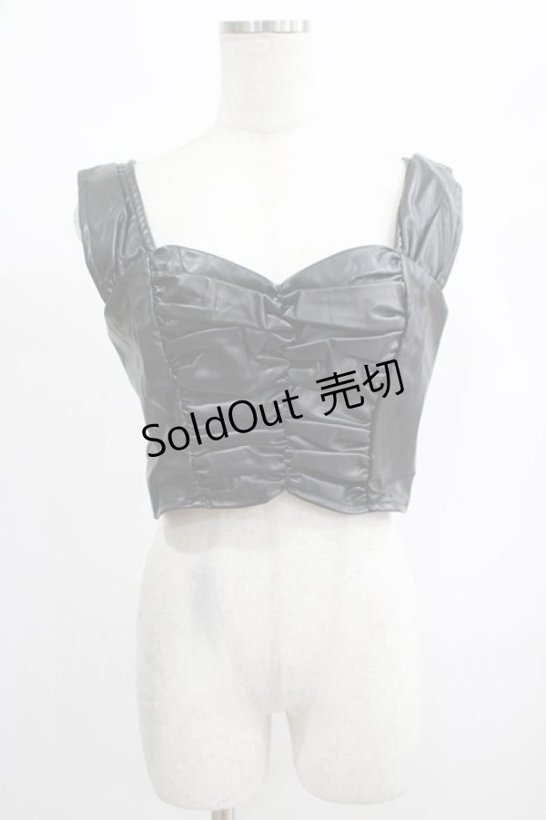 画像1: 【SALE】PUNK RAVE / SECOND SKIN TOP M ブラック H-25-02-13-070-PU-TO-KB-ZT520 (1)