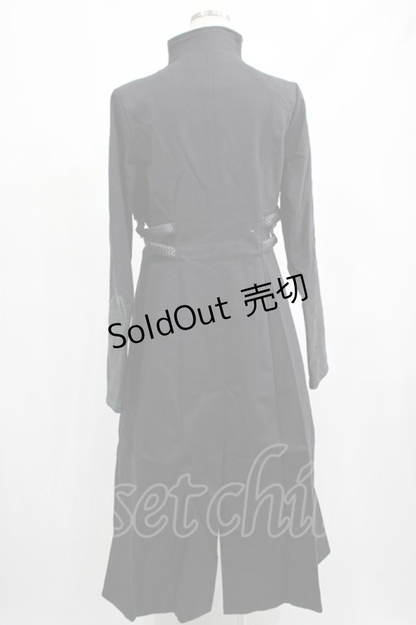 画像3: PUNK RAVE / Vluturia coat L ブラック H-25-02-13-001-PU-CO-KB-ZT-C006 (3)