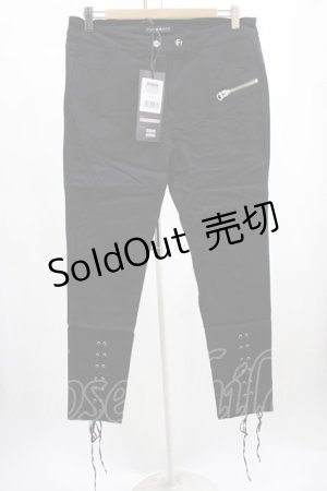 画像: PUNK RAVE / Girl of spades trousersレギンスパンツ XL ブラック H-25-02-13-016-PU-PA-KB-ZS