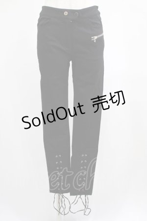 画像: PUNK RAVE / Girl of spades trousersレギンスパンツ XS ブラック H-25-02-13-019-PU-PA-KB-ZY