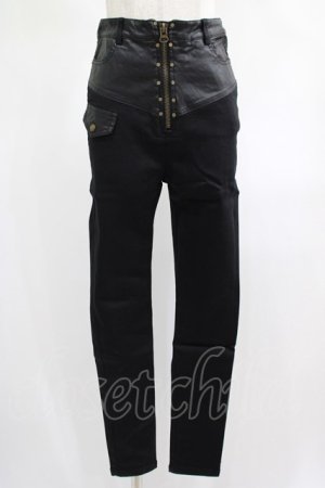 画像: PUNK RAVE / Doom Doll brown shortsパンツ S ブラック H-25-02-13-020-PU-PA-KB-ZS