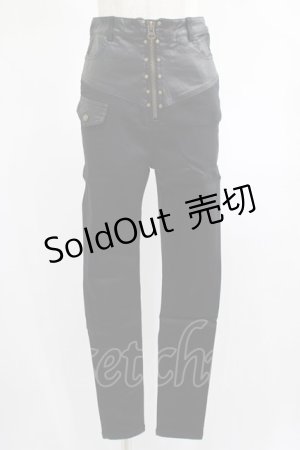 画像: PUNK RAVE / Doom Doll brown shortsパンツ S ブラック H-25-02-13-020-PU-PA-KB-ZS