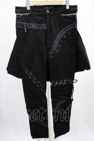 画像: PUNK RAVE / Catacomb trousersパンツ L ブラック H-25-02-13-022-PU-PA-KB-ZT020