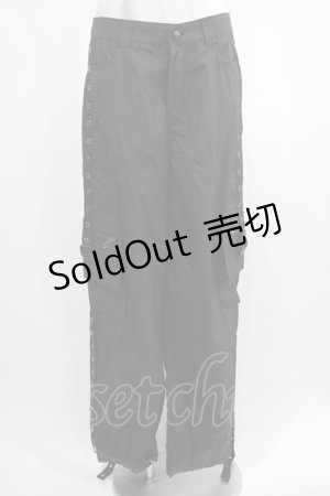画像: PUNK RAVE / WIND TROOPER TROUSERSパンツ L ブラック H-25-02-13-023-PU-PA-KB-OS