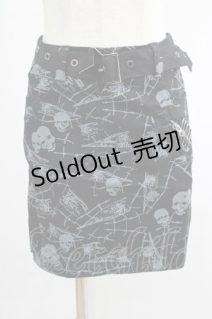 画像: PUNK RAVE /ULLS SKIRT XS 黒 H-25-02-13-030-PU-SK-KB-ZY