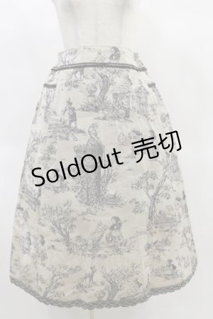 画像: Jane Marple / フェアリーテイルのミディスカート Free ブラック H-25-02-14-068-JM-SK-NS-ZH