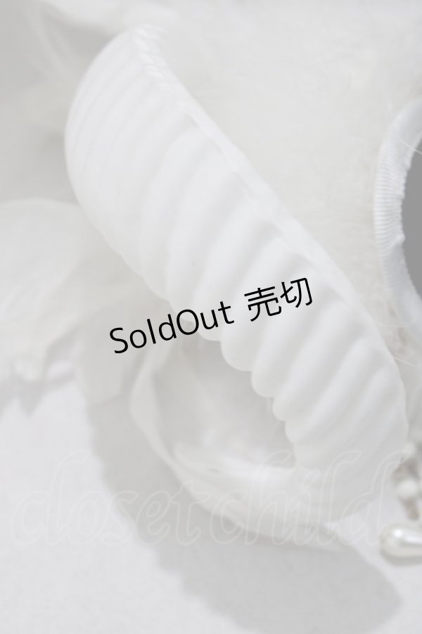 画像4: Millefleurs / 羊の角ヘッドドレス  白 H-25-02-14-1035-EL-AC-KB-ZH (4)