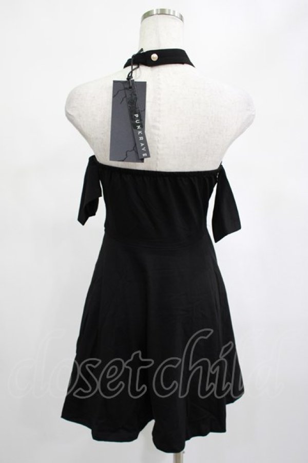 画像2: PUNK RAVE / MARLENE DRESS S ブラック H-25-02-14-1009-PU-OP-KB-ZY (2)