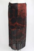 画像2: PUNK RAVE /OOD LAVA SKIRT M ブラック×レッド H-25-02-14-1016-PU-SK-KB-ZY (2)