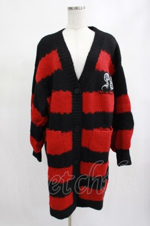 画像: PUNK RAVE / NIGHTMARE ACADEMY RED CARDIGAN Free レッド H-25-02-14-1025-PU-TO-KB-ZY