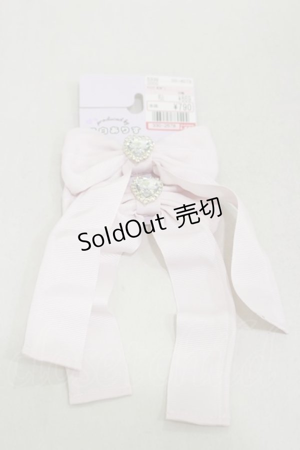 画像1: Lovely Tency / 眞白ありすコラボ クリップセット  ピンク H-25-02-14-022-LO-AC-NS-ZH (1)