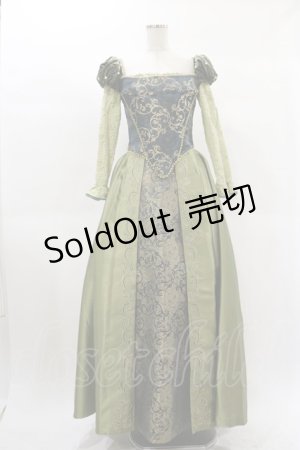 画像: Secret Honey / Library Dress(Beauty and the Beast ver)  Free グリーン H-25-02-14-042-CA-OP-NS-ZH