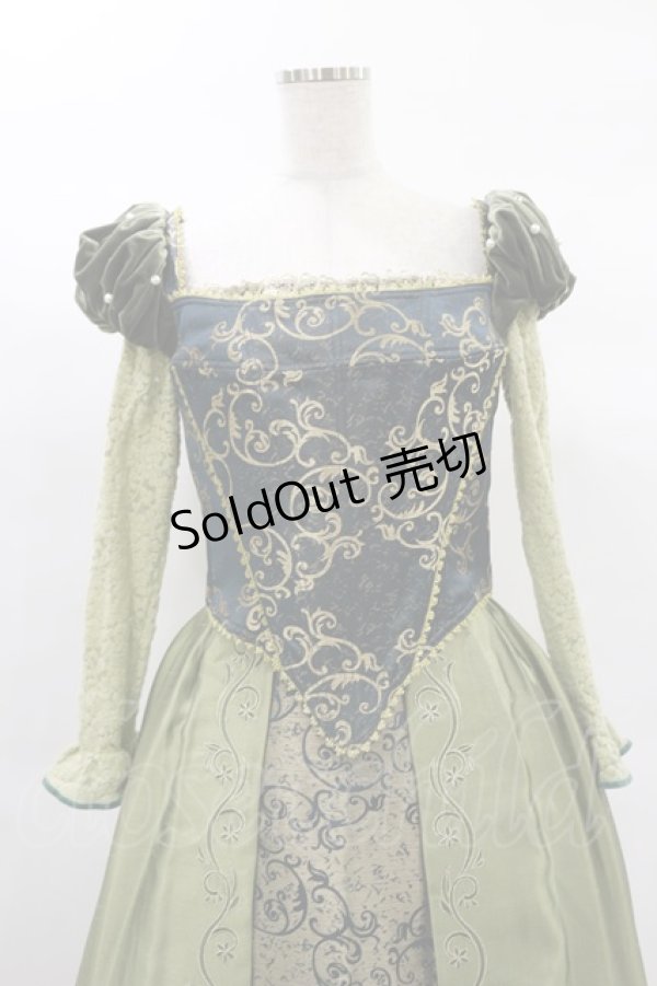 画像5: Secret Honey / Library Dress(Beauty and the Beast ver)  Free グリーン H-25-02-14-042-CA-OP-NS-ZH (5)