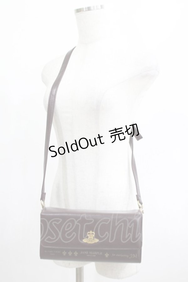 画像1: Jane Marple / SWEETS BOXショルダーバッグ  ボルドー H-25-02-15-067-JM-BG-KB-ZH (1)