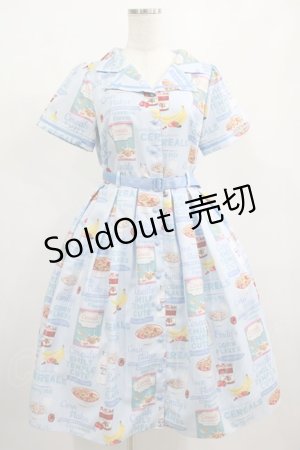 画像: Emily Temple cute / Cerealワンピース  サックス H-25-02-15-002-ET-OP-KB-ZH