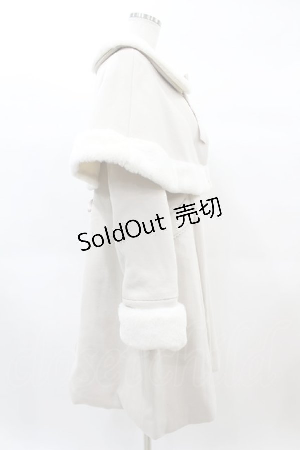 画像3: Amavel / Antique Dollケープロングコート Free アイボリー H-25-02-16-1062-CA-CO-NS-ZT-C035 (3)