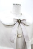 画像4: Amavel / Antique Dollケープロングコート Free アイボリー H-25-02-16-1062-CA-CO-NS-C035 (4)