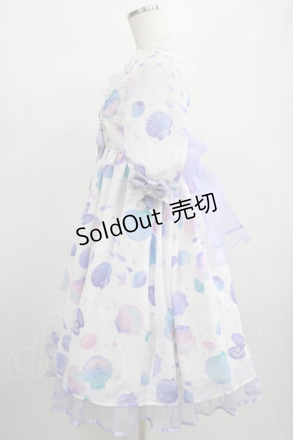 画像2: Angelic Pretty / Dream Marineワンピース Free シロ H-25-02-16-002-AP-OP-NS-ZH (2)