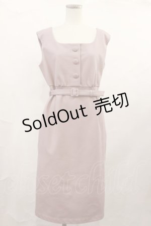 画像: an another angelus / ベルト付きワンピース Free ピンク H-25-02-17-1003-CA-OP-NS-ZH