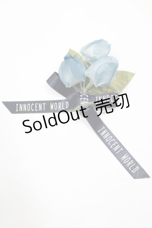 画像: Innocent World / チューリップブローチ  ブルー H-25-02-18-079-IW-AC-NS-ZH